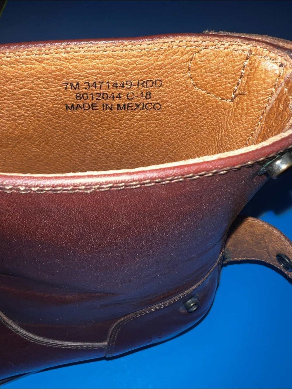 Frye Melissa Button Short 2 Size 7M Redwood Boots - Picture 5 of 9